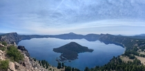 View from The Watchman - Crater Lake National Park OR  x
