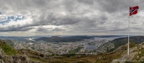 View of Bergen from Ulriken 