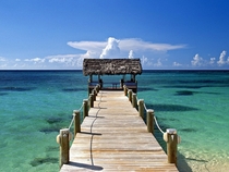 View of New Providence Island-Bahamas 