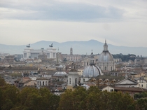 View of Rome Italy 