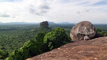 View of the Sigiriya Sri Lanka 