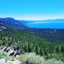 Viewpoint Turnoff in South Lake Tahoe OC x