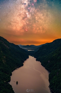 Views like these are why myself and some fellow Redditors decided to hike  miles at night on whim  Adirondacks NY 
