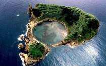 Vila Francas Islet Azores Archipelago Portugal  - How can that be so spherical