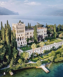 Villa Borghese Cavazza located on the Island of Garda Italy 
