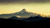 Volcano Villarrica Los Ros Region Chile 
