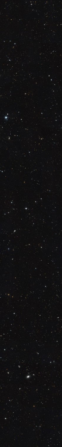 WARNING EXTREMELY LARGE IMAGE - Extended Groth Strip image taken via Hubble of a small region in the constellation Ursa Major 