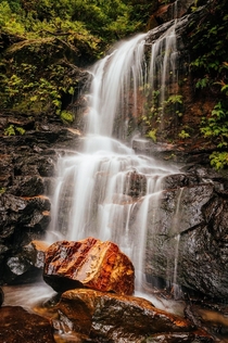 Was worth carrying all my camera gear down the Valley of the Waters hike in Sydneys Blue Mountains 
