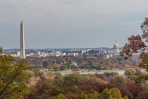 Washington DC in fall 