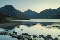 Watching The Sunrise At Wastwater The English Lake District 