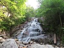 Waterfall I came across while hiking up Mt Lincoln New Hampshire 