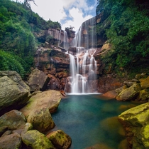 Waterfall in Sohra Meghalaya India   x 
