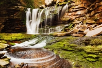 Waterfall in West Virginia 