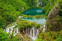 Waterfalls in Plitvice National Park Croatia by Fesus Robert 