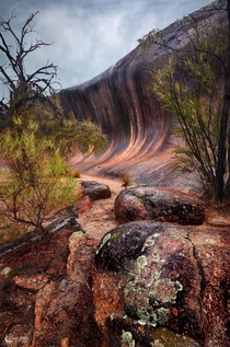 Wave Rock Hyden Western Australia  x  OC davidashleyphotoscom