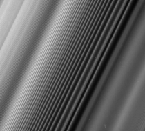 Waves in Saturns B ring caused by the moon Janus