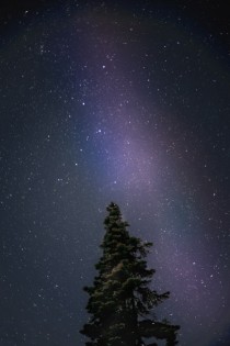 Went on a clear night to Whistler Olympic Park 