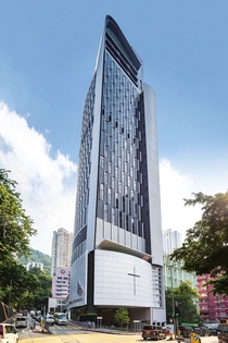 Wesleyan House Methodist International Skyscraper Church  Hong Kong Architect Rocco Yim 