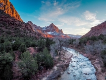 When Zion National Park turns into a painting Utah 