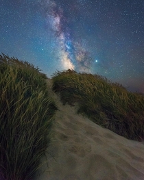Where sand meets sky Oregon Dunes National Recreation Area OR 