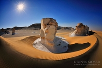 White Desert in Egypt 