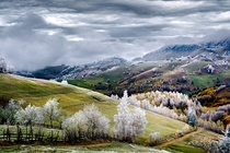 White frost over Pestera village in Romania Eduard Gutescu 