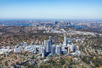 Wider shot of Sydney Australia