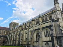 Winchester Cathedral United Kingdom Greatest overall length of any gothic cathedral 