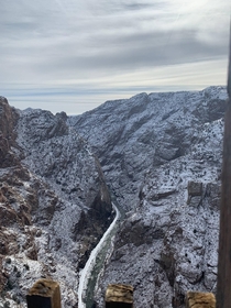 Winter at The Royal Gorge in Colorado x OC