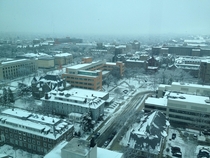 Winter in Ann Arbor MI 