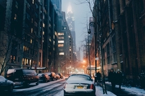 Winter in New York 