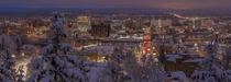 Winter in Spokane WA 