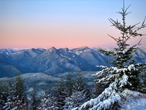 Winter in the North Cascades 