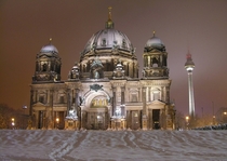 Winter night in Berlin 