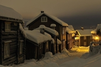 Winter night in Norway 