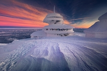 Winter on the Ice Planet by Karol Nienartowicz nieka Karkonosze Poland