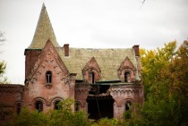 Wyndcliffe abandoned mansion in the Hudson River Valley 