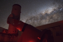 Yales double astrograph sleeping Cesco station Argentina 