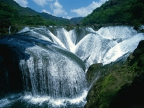 Yangtze River Falls China 