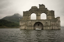-Year-Old Colonial Church Emerges From Waters In Mexico    more in comments