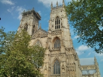 York Minster the largest Gothic Cathedral in Northern Europe York UK 