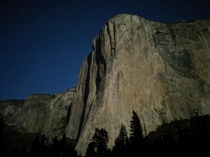 Yosemite at night 