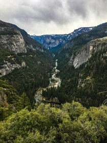 Yosemite Bridalveil Falls 