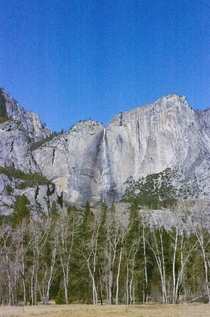 Yosemite Falls CA on some expired film 