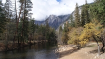 Yosemite mountains over the River  Please read my comment in thread