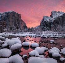 Yosemite Sunrise Left at AM for this one 