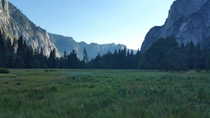 Yosemite Valley at Sunset 