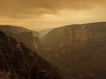 Yosemite Valley during Wildfires 