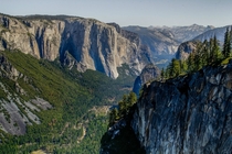 Yosemite Valley from above 