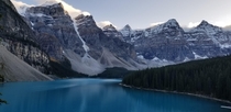 You guys might have seen it million times but here is my version of Moraine Lake 